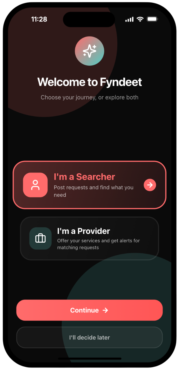 Searcher App UI